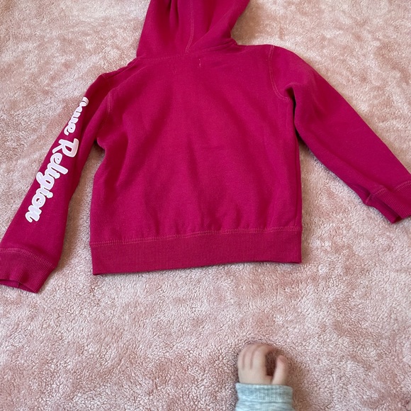 True Religion hoodie and pants girls size 4 - Picture 6 of 8